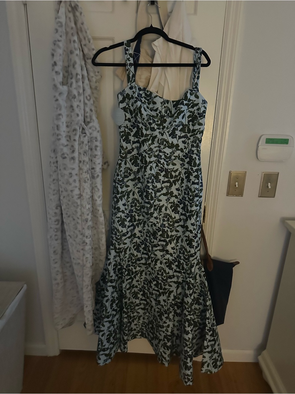 Hill House Marietta Dress - Blue Pressed Flowers